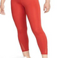 Legging Nike One Midrise Feminina Vermelha Tamanho 7/8