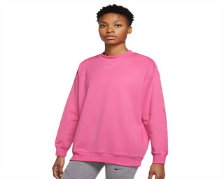 Moletom Nike Therma IT All Time Fleece Crewneck Feminino Rosa Tamanho Médio