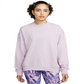 Moletom Nike Dri-FIT Get Fit Crewneck para treino feminino, rosa, tamanho grande
