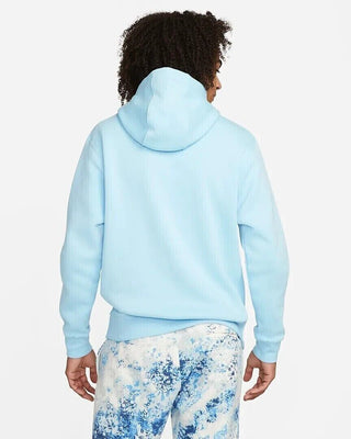 Moletom com capuz Nike Club Zip Up Logo Masculino Azul Tamanho X-G