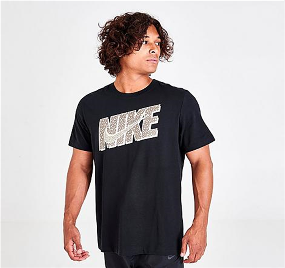 Camiseta Nike Sportswear Masculina Preta Tamanho Grande