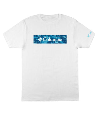Camiseta Columbia Reilly Graphic Masculina Branca Tamanho Grande