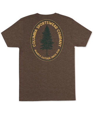 Camiseta Columbia Masculina Pine Graphic Marrom Tamanho M