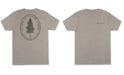 Camiseta Columbia Pine Graphic Masculina Cinza Tamanho Grande
