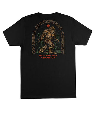 Camiseta Columbia Caliberg Graphic Manga Curta Masculina Preta Tamanho X-G