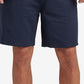 Shorts masculinos Reef Wade Fleece azul tamanho pequeno