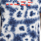 Camiseta masculina Reef Measure de manga curta com estampa tie-dye, azul, tamanho P