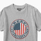 Camiseta masculina Reef Marshall Graphic cinza tamanho XX-G
