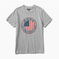 Camiseta masculina Reef Marshall Graphic cinza tamanho XX-G