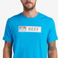 Camiseta masculina Lucis Graphic da Reef, azul, tamanho X-G