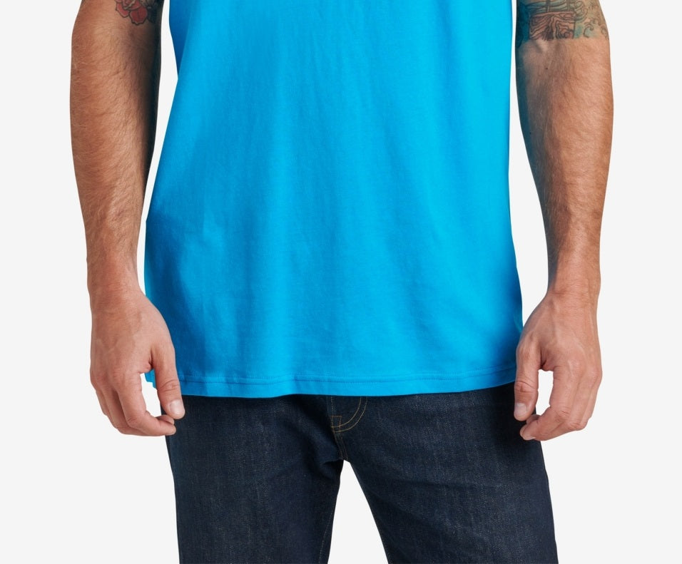 Camiseta masculina Lucis Graphic da Reef, azul, tamanho X-G