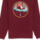 Bass Outdoor Wilfork Graphic Hoodie Masculino Vermelho Tamanho XX-G
