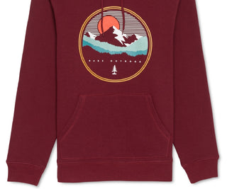 Bass Outdoor Wilfork Graphic Hoodie Masculino Vermelho Tamanho XX-G