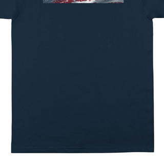 Camiseta Columbia Aston Graphic Masculina Azul Tamanho P