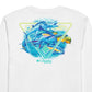 Camiseta Columbia Masculina Corazon Graphic Branca Tamanho P