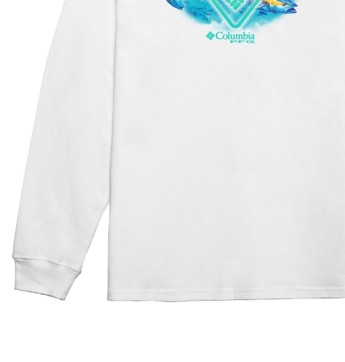 Camiseta Columbia Masculina Corazon Graphic Branca Tamanho P