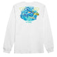 Camiseta Columbia Masculina Corazon Cotton Graphic Branca Tamanho Grande