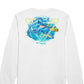 Camiseta Columbia Masculina Corazon Cotton Graphic Branca Tamanho Grande