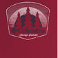 Camiseta Columbia Masculina Fade Graphic Vermelha Tamanho P