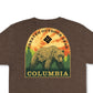 Camiseta Columbia Julien Graphic Masculina Marrom Tamanho Médio