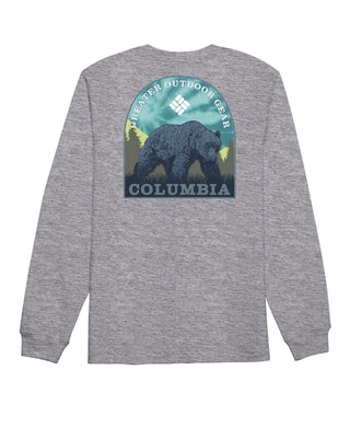 Camiseta Columbia Julien Graphic Masculina Cinza Tamanho Grande