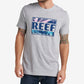 Camiseta masculina Reef Bengal Graphic cinza tamanho GG