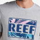 Camiseta masculina Reef Bengal Graphic cinza tamanho GG