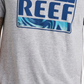 Camiseta masculina Reef Bengal Graphic cinza tamanho GG