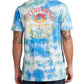 Camiseta gráfica de manga curta Reef Adventure masculina azul