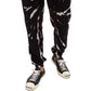 Calça de lã Clancy masculina Junk Food, preta, tamanho pequeno