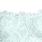 Sutiã espartilho de renda Adella feminino Free People, azul, tamanho médio