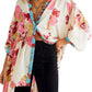 Camisa túnica feminina Brunch A Bunch da Free People, branca, tamanho X-S