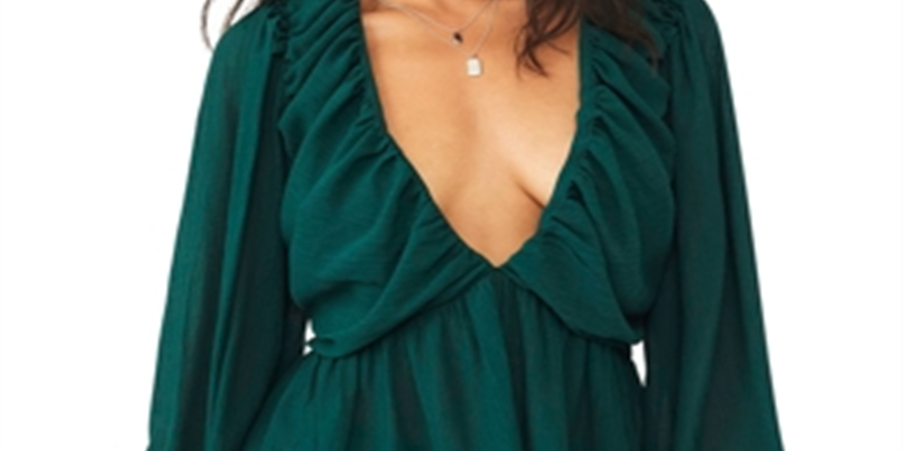 Top Daia Feminino Free People Verde Tamanho X-Grande