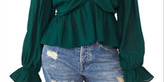 Top Daia Feminino Free People Verde Tamanho X-Grande