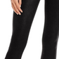 Calça jeans skinny com brilho e revestimento Free People feminina, preta, tamanho 27