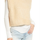 Colete suéter feminino Margot da Free People, marrom, tamanho pequeno