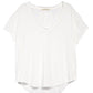 Camiseta feminina Bring It On da Free People, branca, tamanho X-G