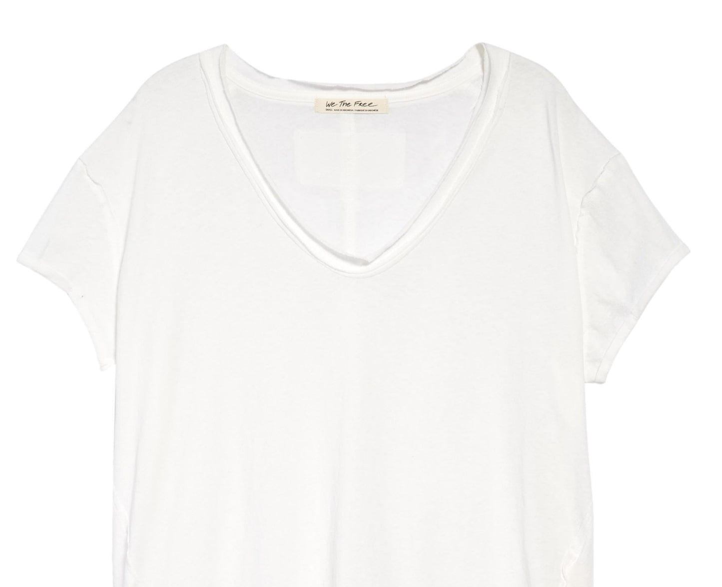 Camiseta feminina Bring It On da Free People, branca, tamanho X-G