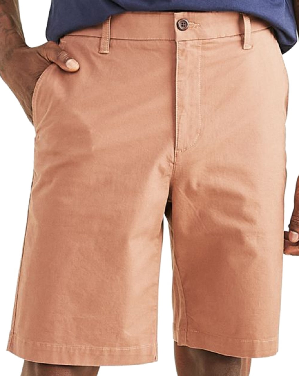 Shorts Dockers Ultimate Supreme Flex Stretch Solid Masculino Marrom Tamanho 36