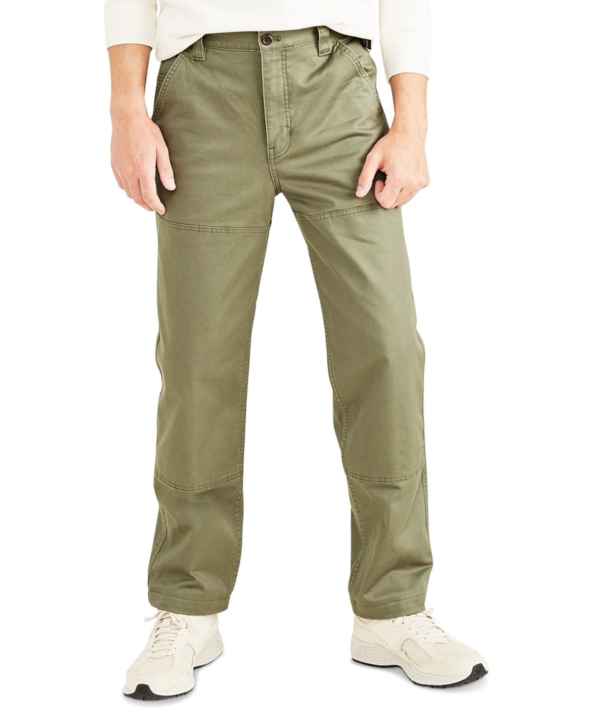 Calça utilitária Dockers Straight Fit Smart 360 Tech Stretch Masculina Verde Tamanho 36X32
