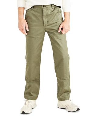 Dockers Men's Straight Fit Smart 360 Tech Stretch Utility Pants Green Size 36X32