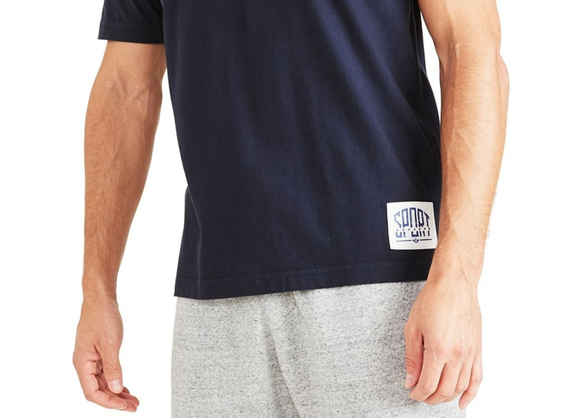Camisa de Rugby Dockers Masculina Regular Fit Azul Tamanho P
