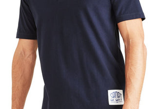 Camisa de rugby Dockers masculina regular fit azul tamanho GG