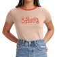 Camiseta Levi's Feminina Cotton Logo Ringer Vermelha Tamanho P