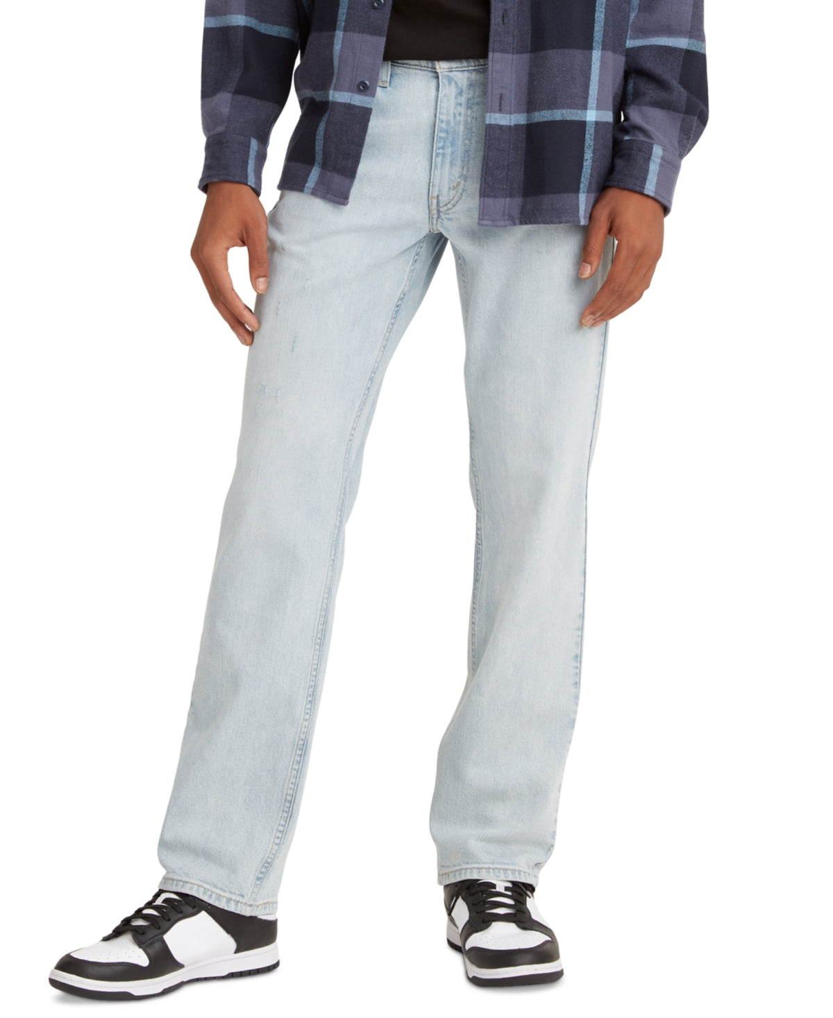 Calça Jeans Levi's Masculina 514 Straight Fit Eco Performance Azul Tamanho 31x30