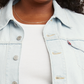 Jaqueta Trucker Levi's Trendy Plus Ex Boyfriend Feminina Azul Tamanho 4X