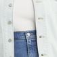 Jaqueta Trucker Levi's Trendy Plus Ex Boyfriend Feminina Azul Tamanho 4X
