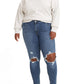Calça jeans skinny 711 feminina Levi's azul tamanho 16W