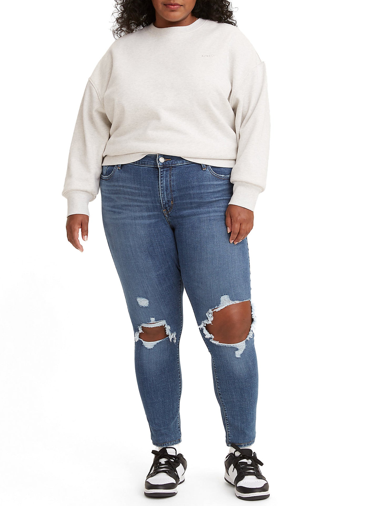 Calça jeans skinny 711 feminina Levi's azul tamanho 16W