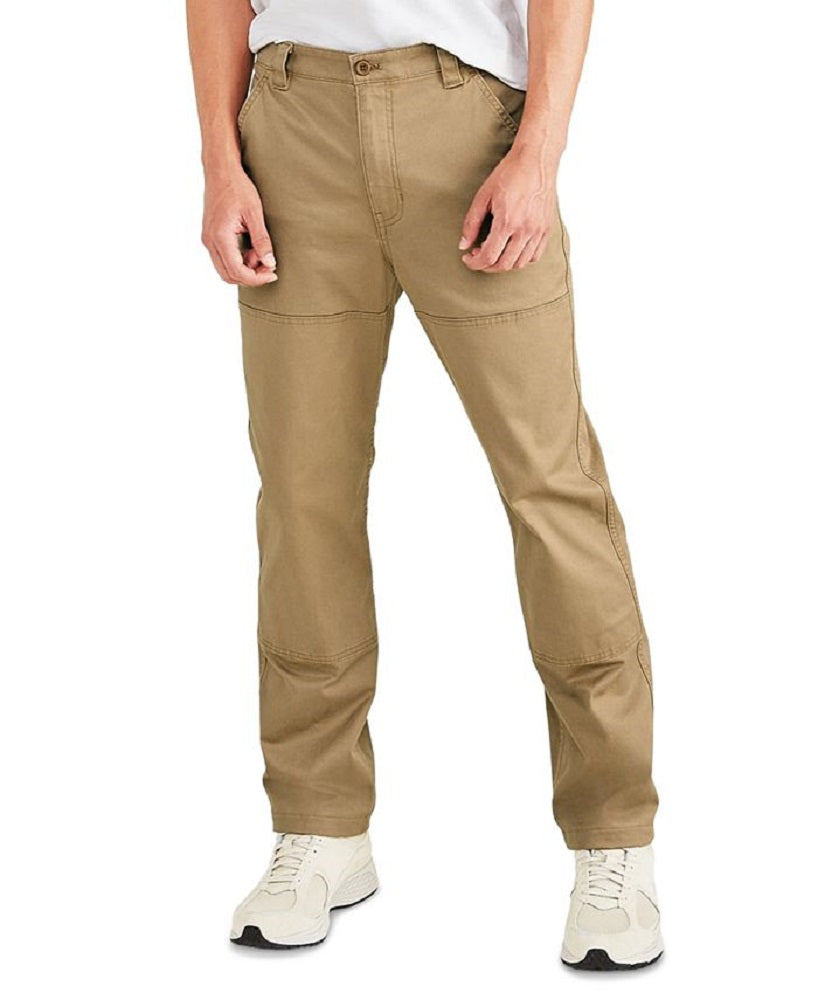 Calça utilitária Dockers Straight Fit Smart 360 Tech Stretch Masculina Marrom Tamanho 38X32